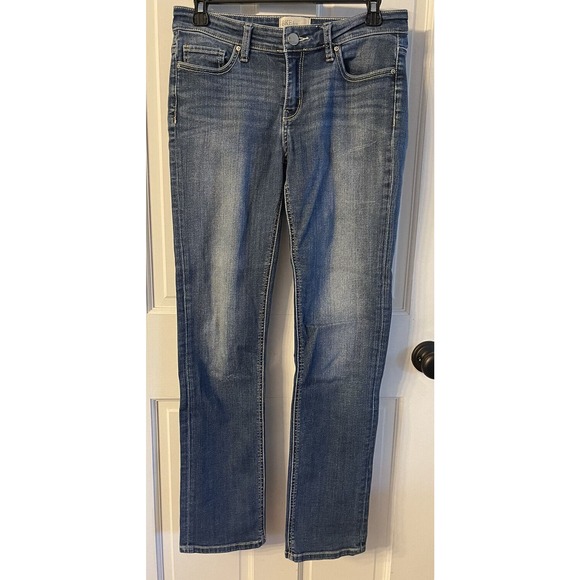 BKE Jeans Payton Straight Medium Wash Denim 27” The Buckle Low Rise 29.5”inseam - Picture 1 of 9